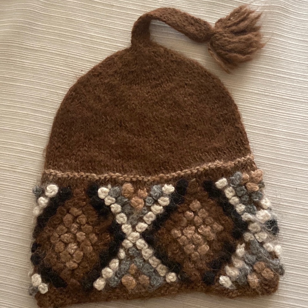 Peruvian wool beanie unisex - Picture 1 of 2